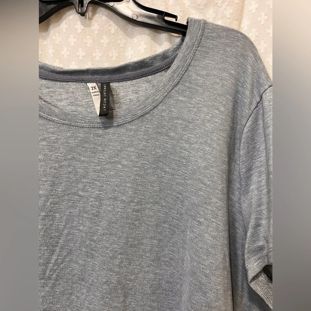 Jaclyn Intimates Blue Sleep‎ Shirt 2X.